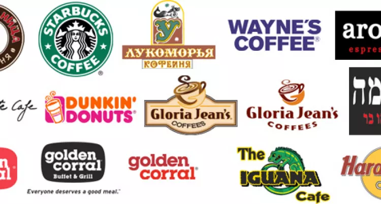 15 логотипов известных кафе и кофейнь для вдохновения дизайнеров