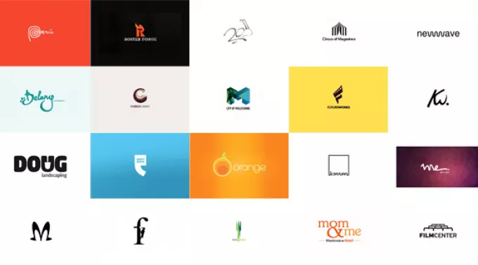 Креативные логотипы для вдохновения в количестве 20 штук