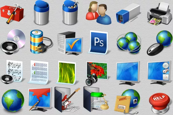 Иконки для Windows формате ICO и PNG