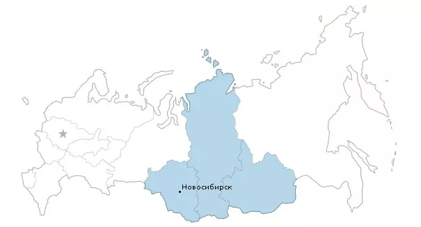 Карта РФ для сайта на CSS