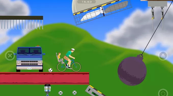 Обзор на онлайн игру Happy Wheels (Счастливые колеса)