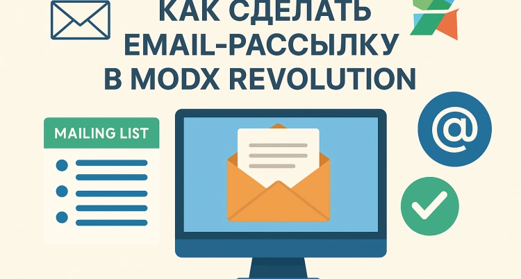 Как сделать email-рассылку в MODX Revolution