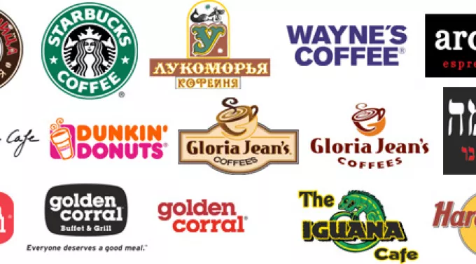 15 логотипов известных кафе и кофейнь для вдохновения дизайнеров