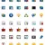 50 цветных иконок для сайта в PNG формате размером 128×128 пикселей